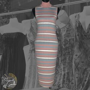 Candie's Junior's Sleeveless Ribbed Sweater Dress - Size Medium